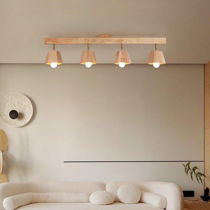 Hexagon Wooden Spotlight