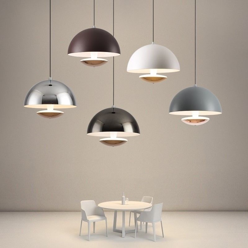 Inductive Adjustable Flower Bud Pendant Lamp