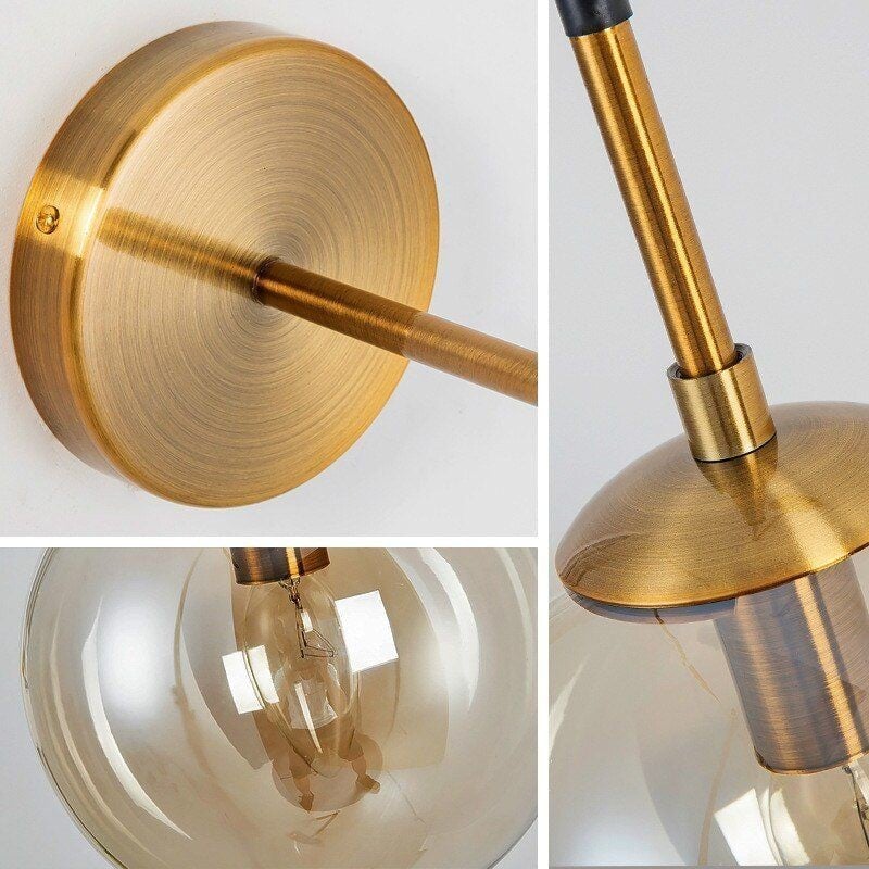 Nordic Glass Ball Wall Light