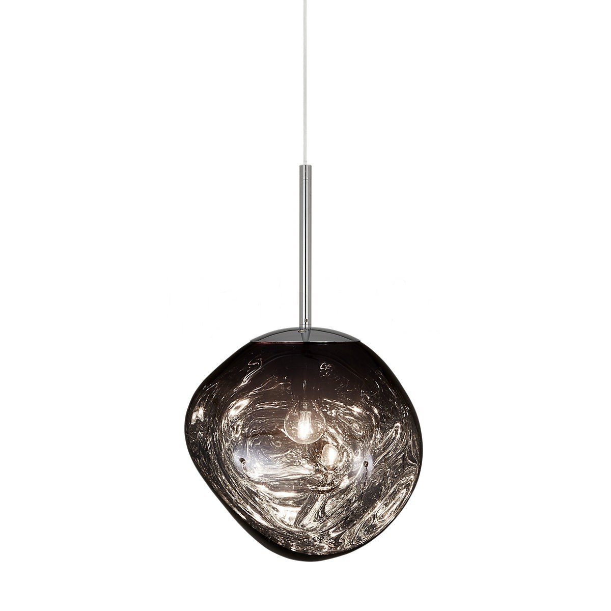 Novelty Vibrant Lava Glass Melt With Futuristic Sense Dining Room Pendant Lamp