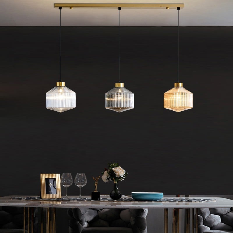 HILMER Glass Pendant Light