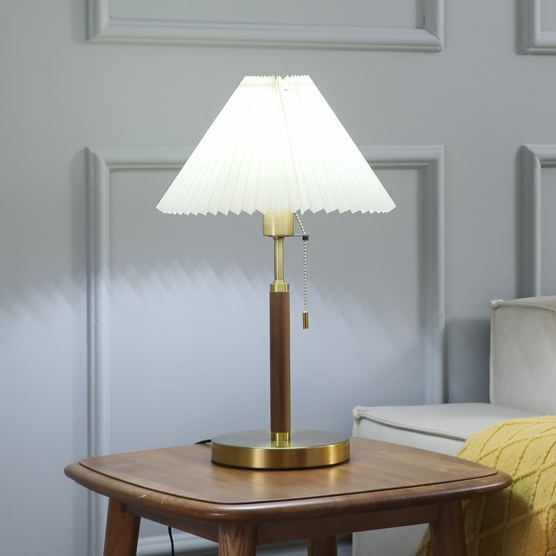 Decorative Pleated Shade Series Lamps