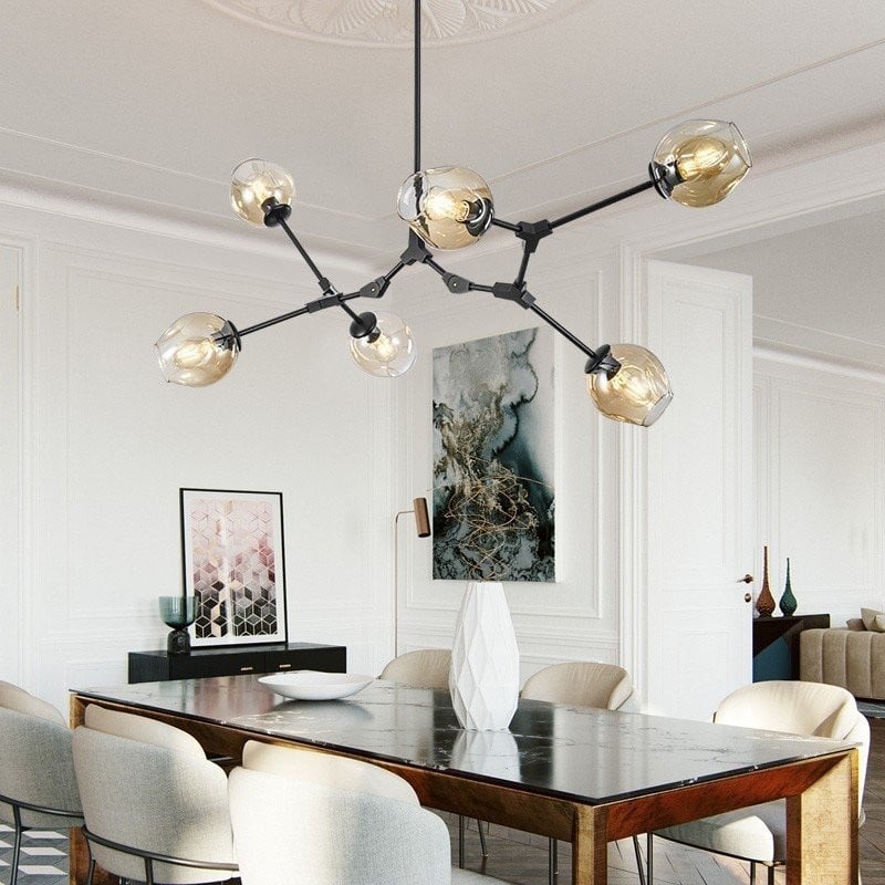 Branching Bubble Chandelier