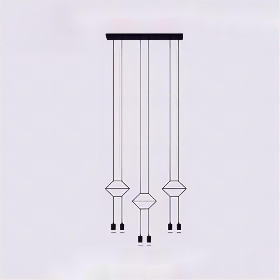 Wireflow Chandelier