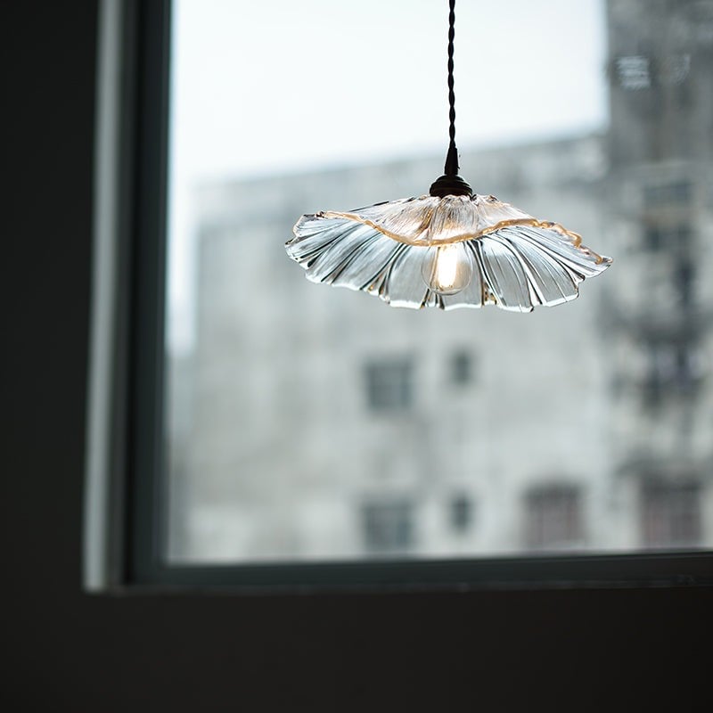 Lotus Glass Pendant Lamp