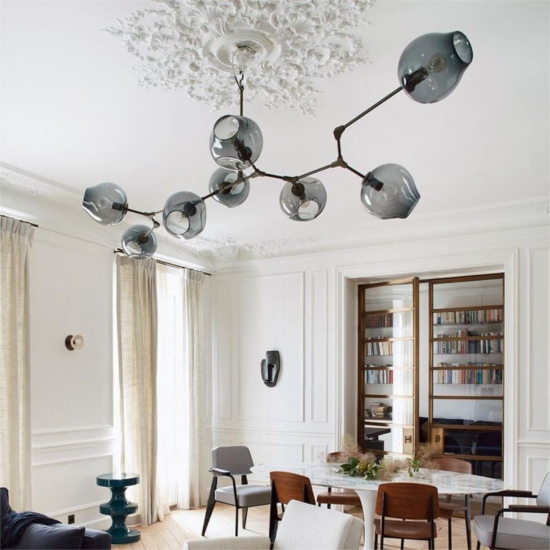Branching Bubble Chandelier