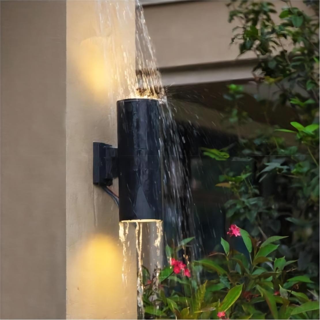 Cylindrical LED Outdoor Wall Lamp