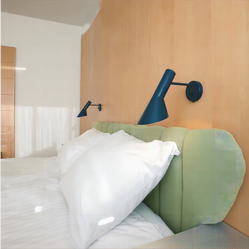 Classic Asymmetrical Metal Wall Lamp