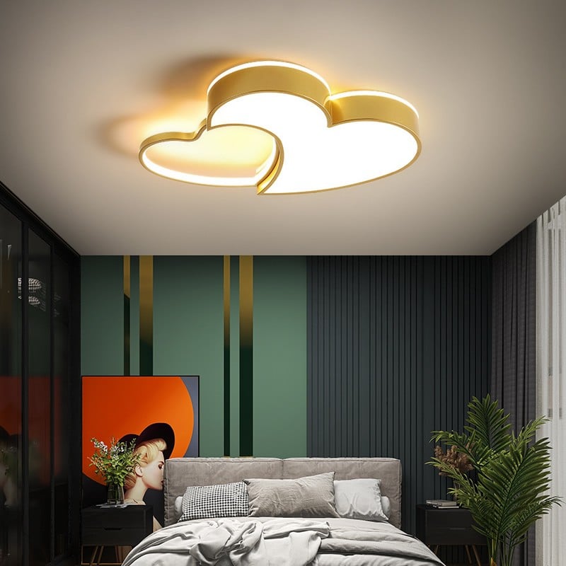LED Heart Shaped Acrylic Ceiling Light