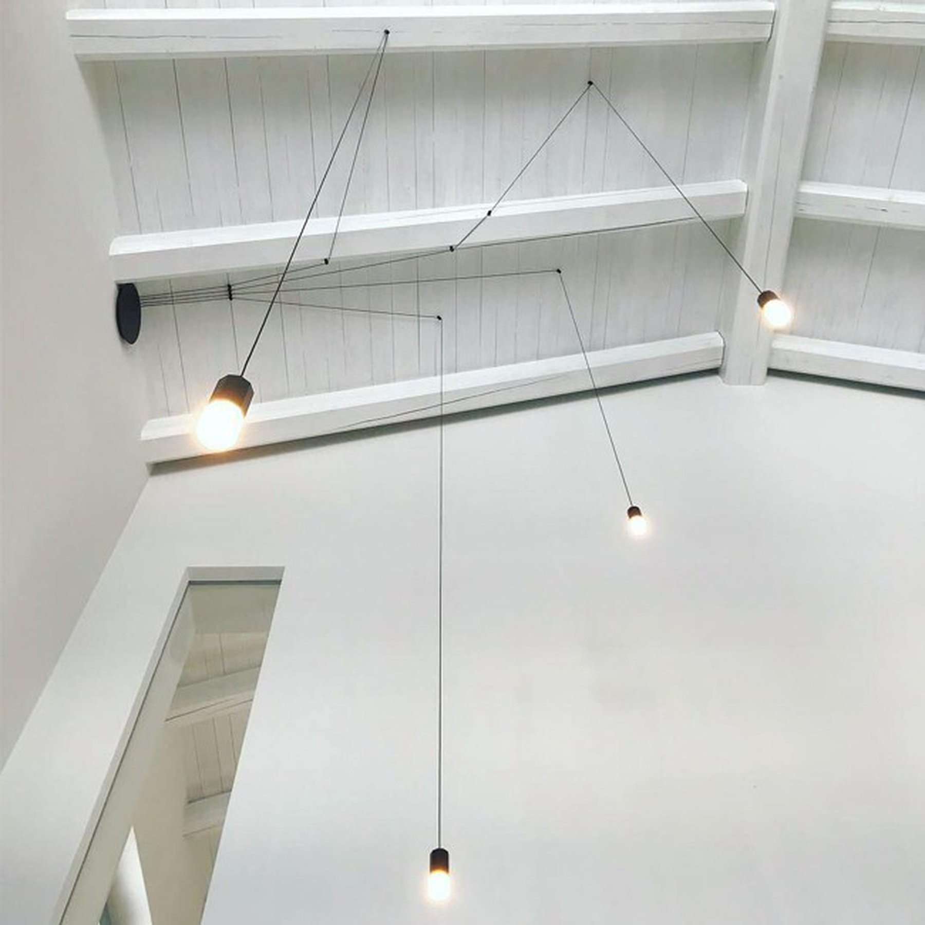 Wireflow Free Form Suspension Lamp