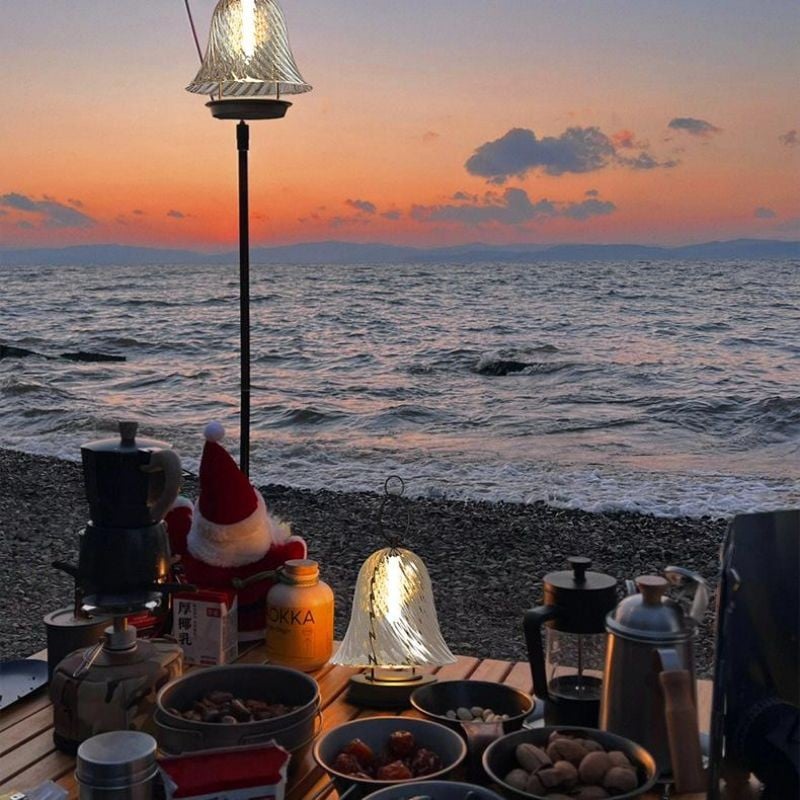 Outdoor Wind Chime Hanging Lamp