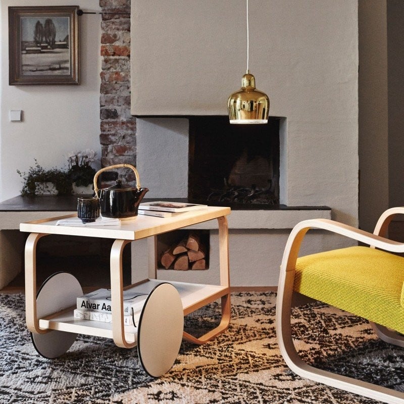 A330S Golden Bell Pendant Lamp