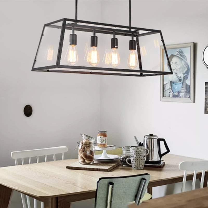Vintage REXAM Hanging Light