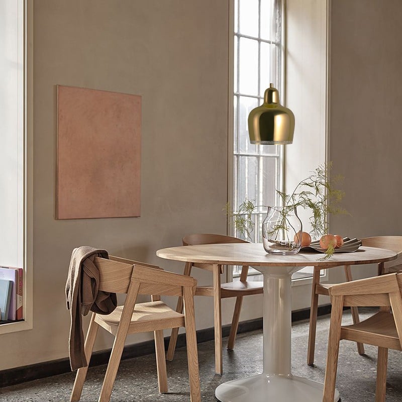 A330S Golden Bell Pendant Lamp