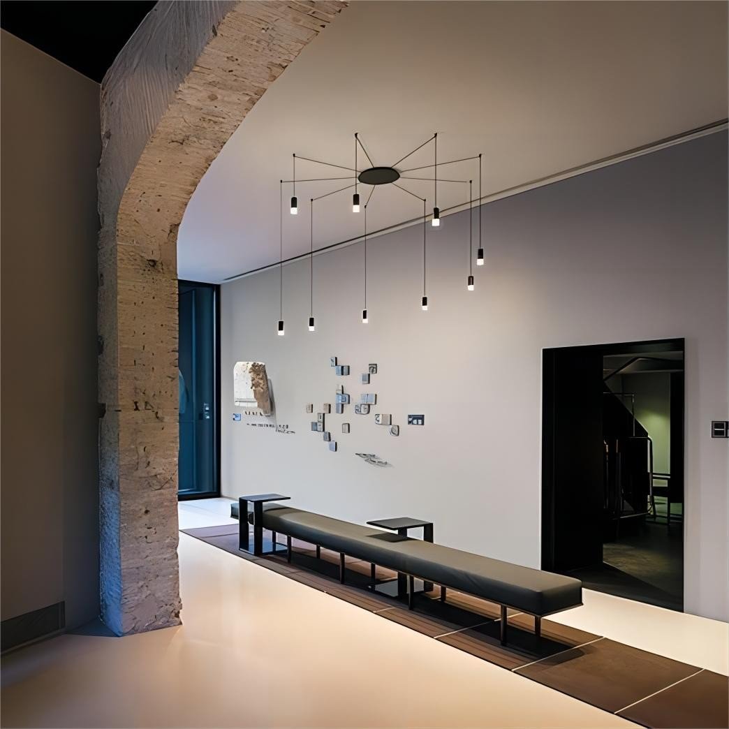 Wireflow Free Form Suspension Lamp