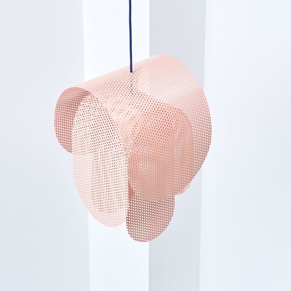Perforated Metal Pendant Light