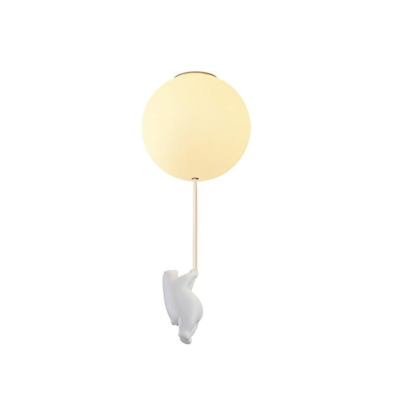 Cartoon Bear Balloon Ceiling Lamp