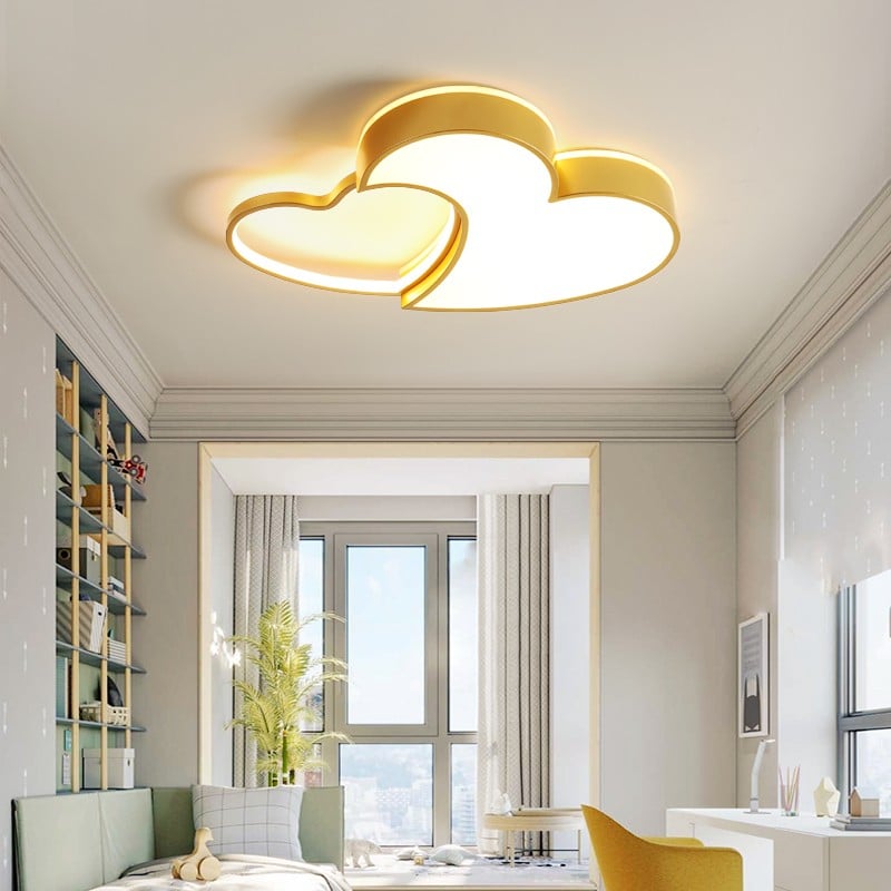 LED Heart Shaped Acrylic Ceiling Light
