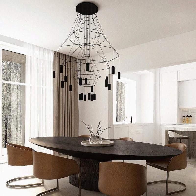 Wireflow Chandelier