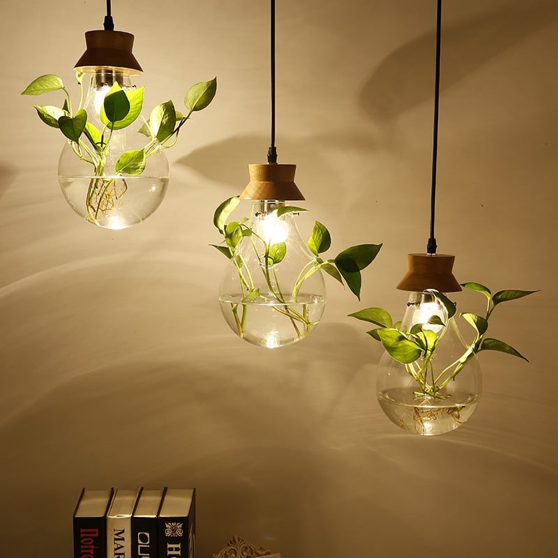 Hydroponic Plant Pendant Lamp