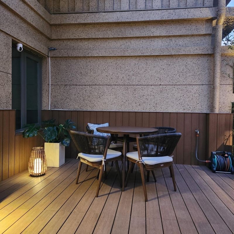Portable Woven Floor Lamp
