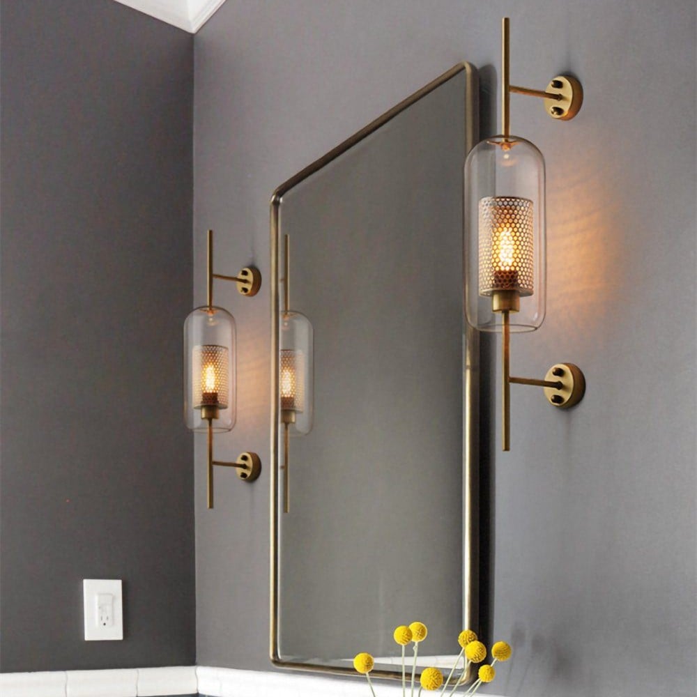 Chiswick Glass Wall Light
