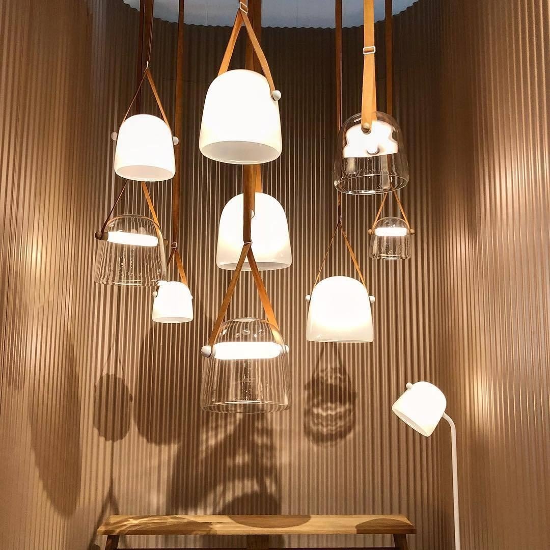 Mona glass pendant lamp