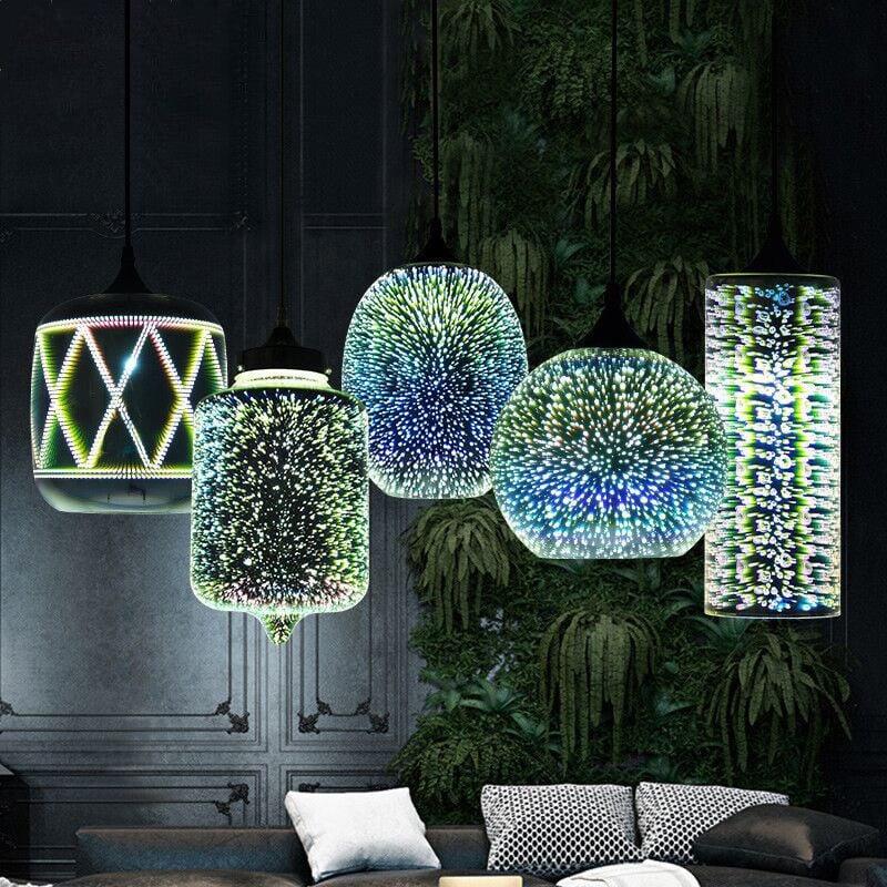 Modern 3D Colorful Nordic Pendant Lamp