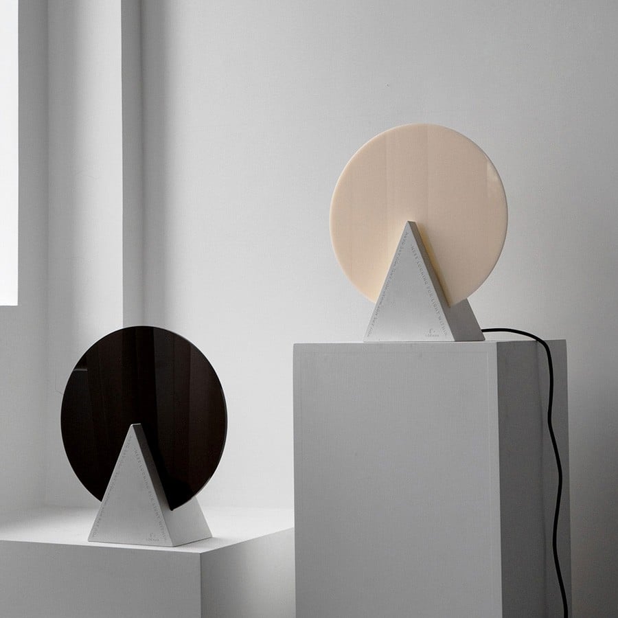 Elio Sunset Round Table Lamp